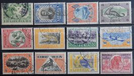 Liberia Kat. 191-202 gest. 1920