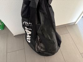 Ballnetz Jako schwarz mit Kordelzug (ohne Bälle)