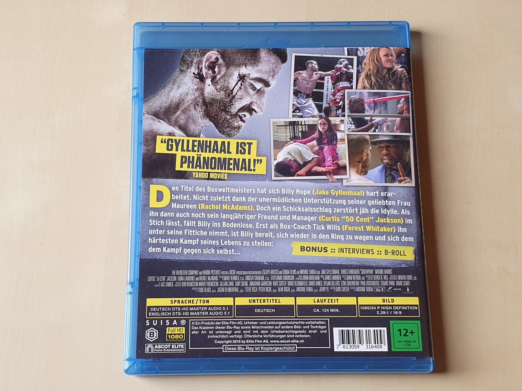 Tutti i DVDs: Southpaw – Usato da Stansstad venduto da collectorsshop 1