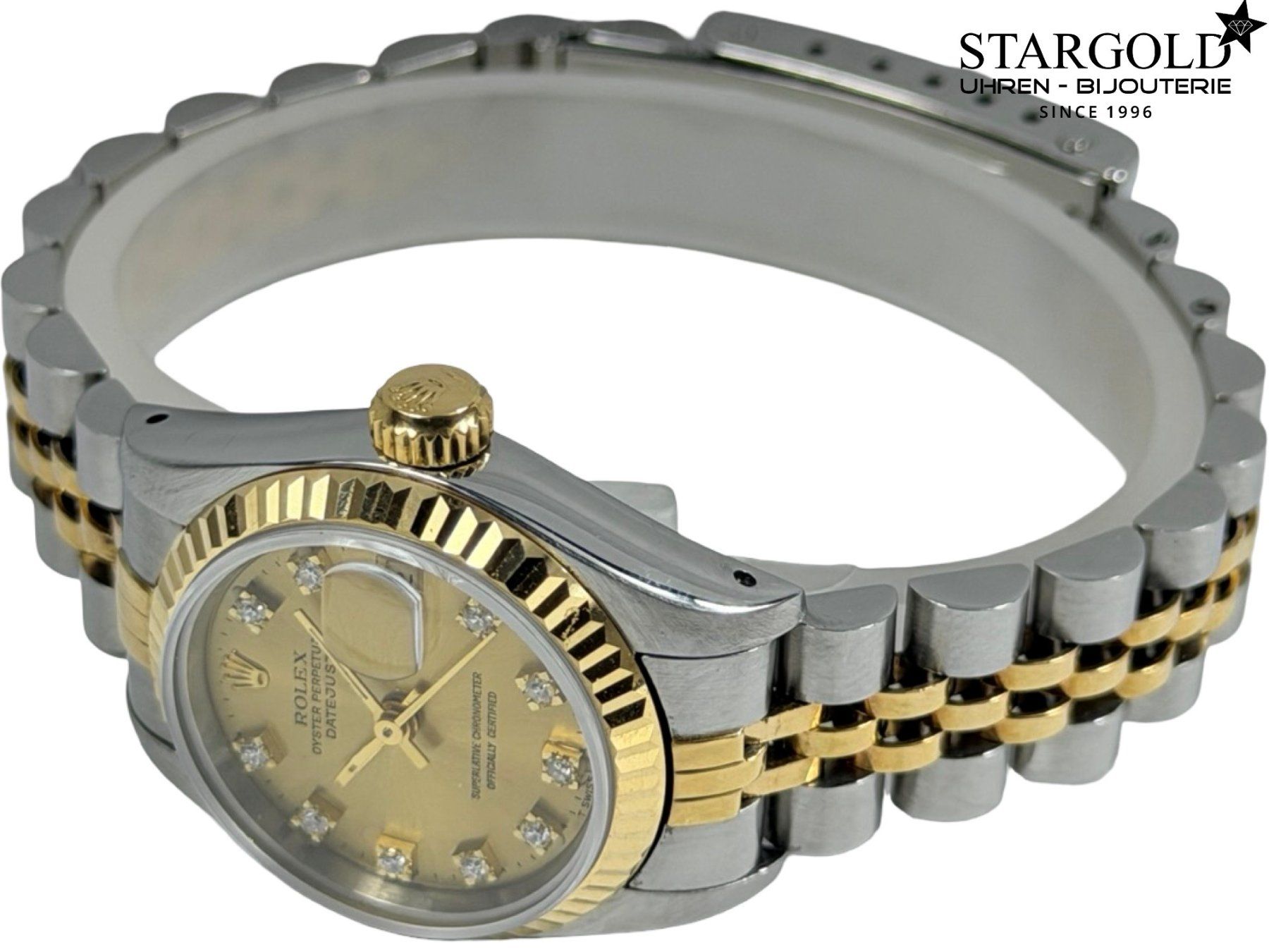 Rolex Orologi: Rolex Lady Datejust Bicolor mit Diamanten - 69173 – Usato da Zürich venduto da Stargold-Uhren 3