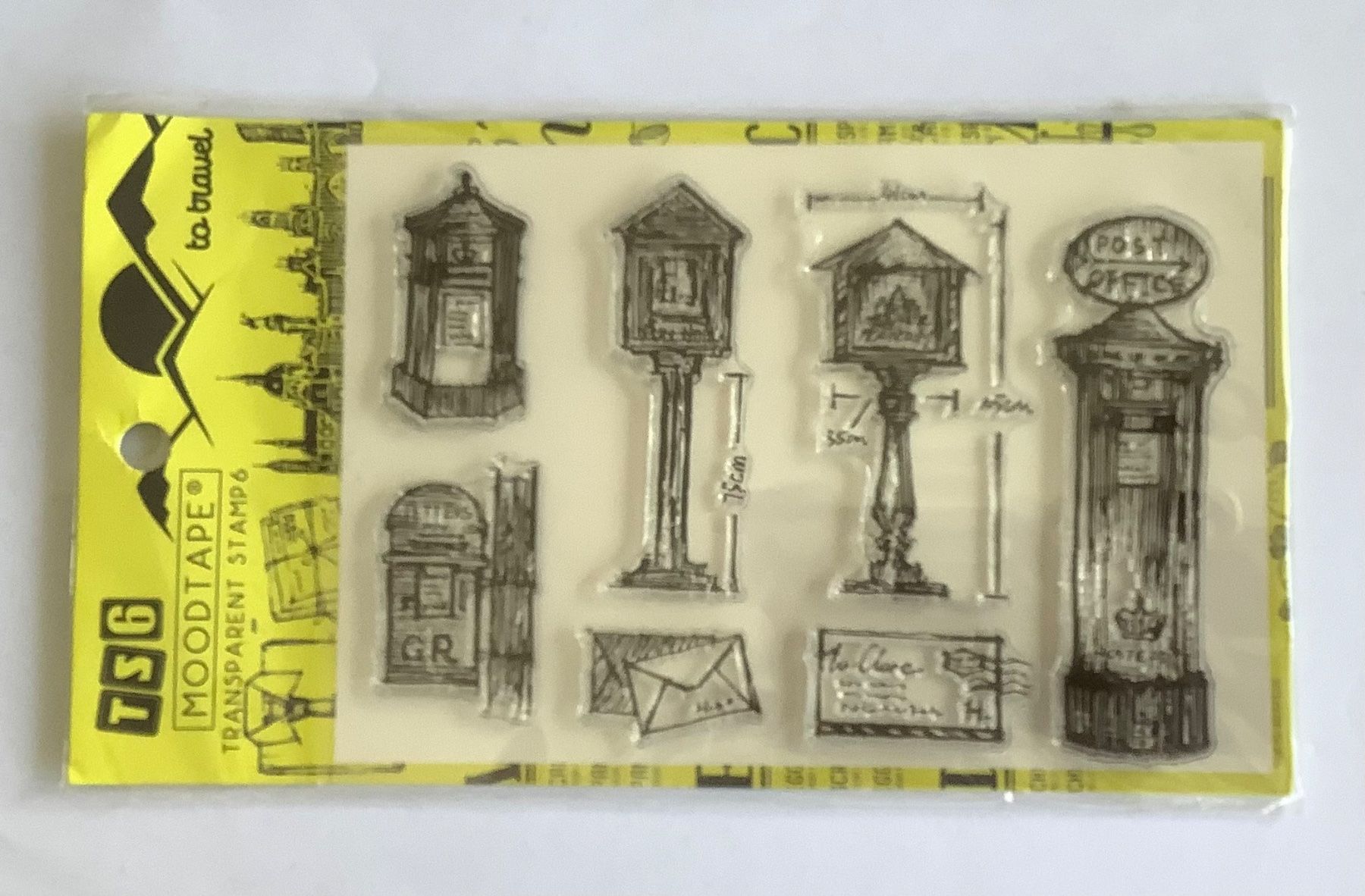 Timbri: Clear Stamp Post Office Lettre Brief Silikon Stempel – Nuovo (secondo la descrizione) da Meyrin venduto da laservette99