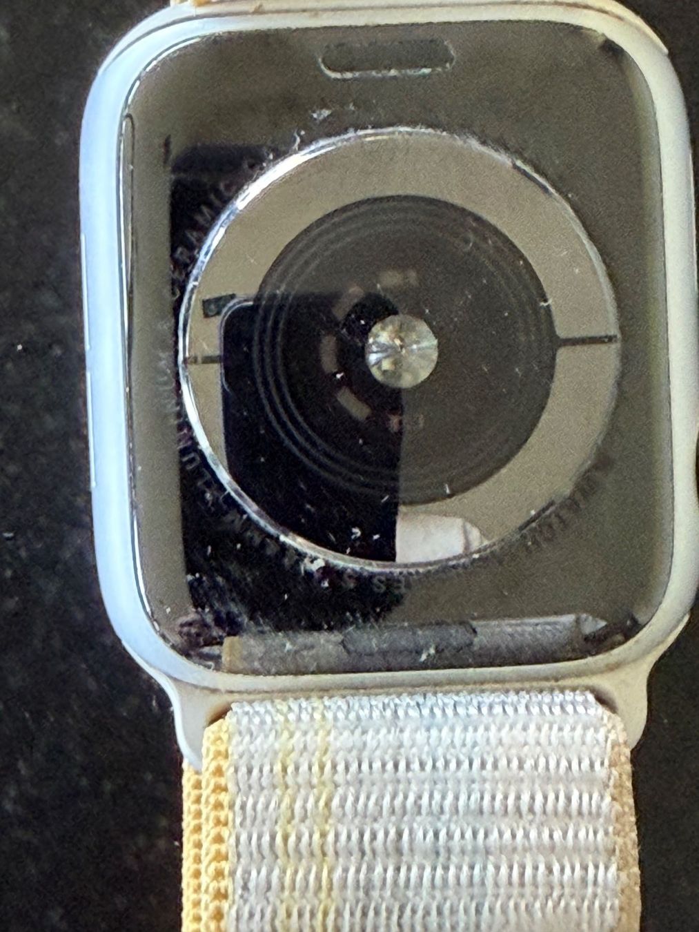 Apple Smartwatch: Apple Watch Series 6, GPS 44mm, Silber – Usato da Suhr venduto da Panok 2