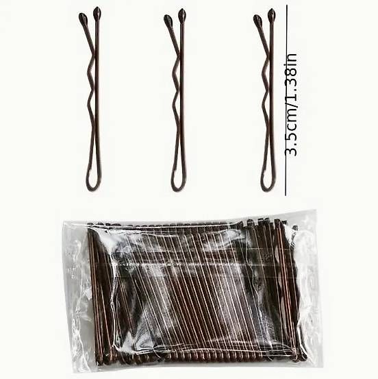 Accessori per capelli: 50 Stück Mini-Haarspangen 3.5cm – Nuovo e nell'imballaggio originale da Root D4 venduto da DMA02