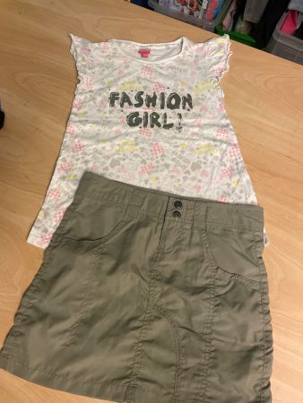 Süsses H&M/Vögele Sommerset Gr.122+128👧🏻