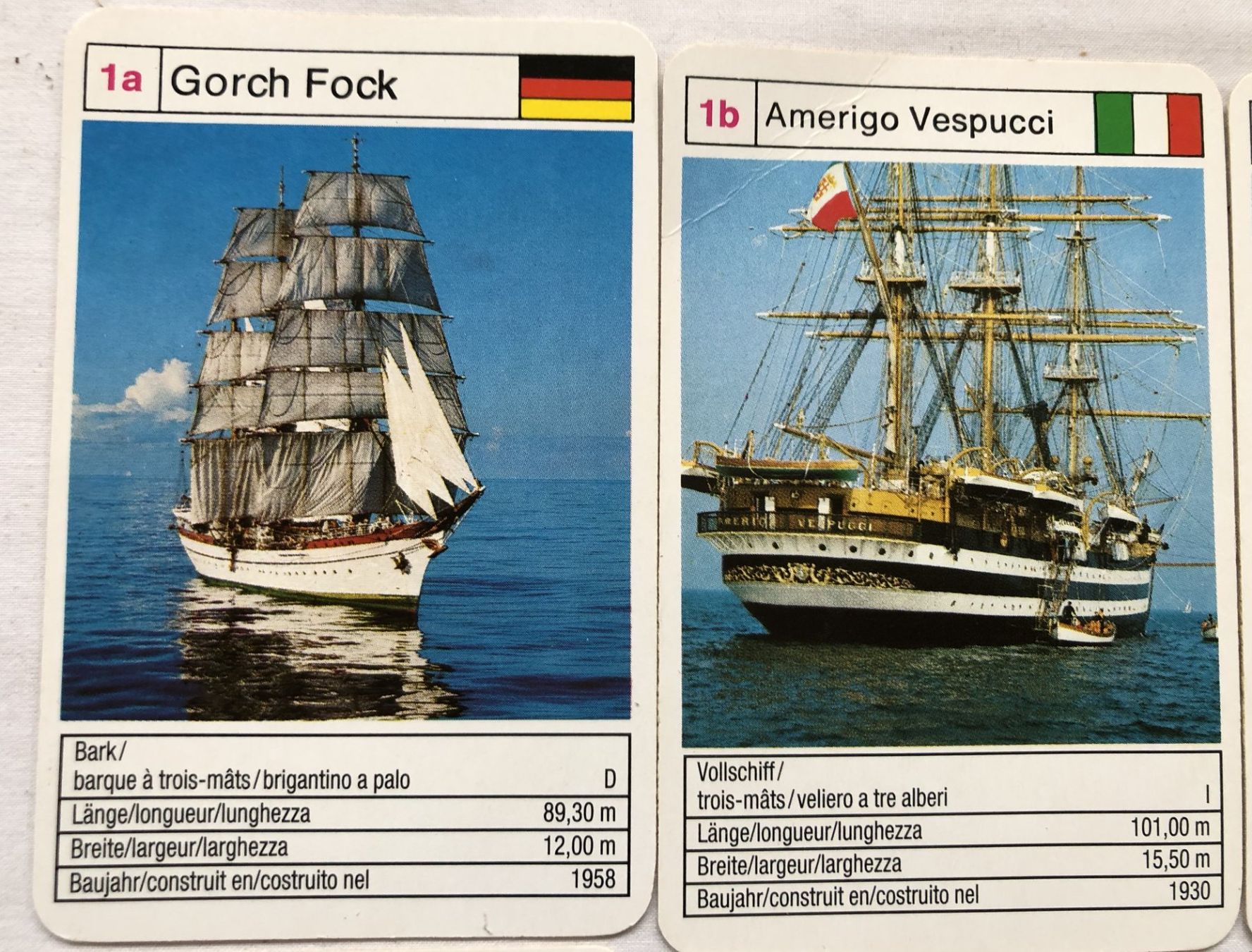 Carlit Giochi: Quartett - Super Top - WINDJAMMER - Carlit – Usato da Schaffhausen venduto da durruti 2