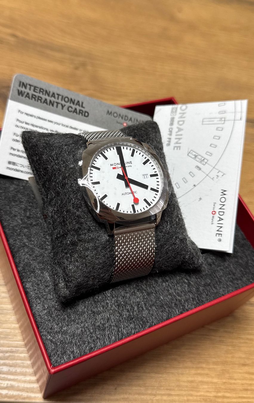 Mondaine Montres: Mondaine Automatic - NEU, UNGETRAGEN – Neuf avec emballage d'origine à Basel par rij_kl77 2