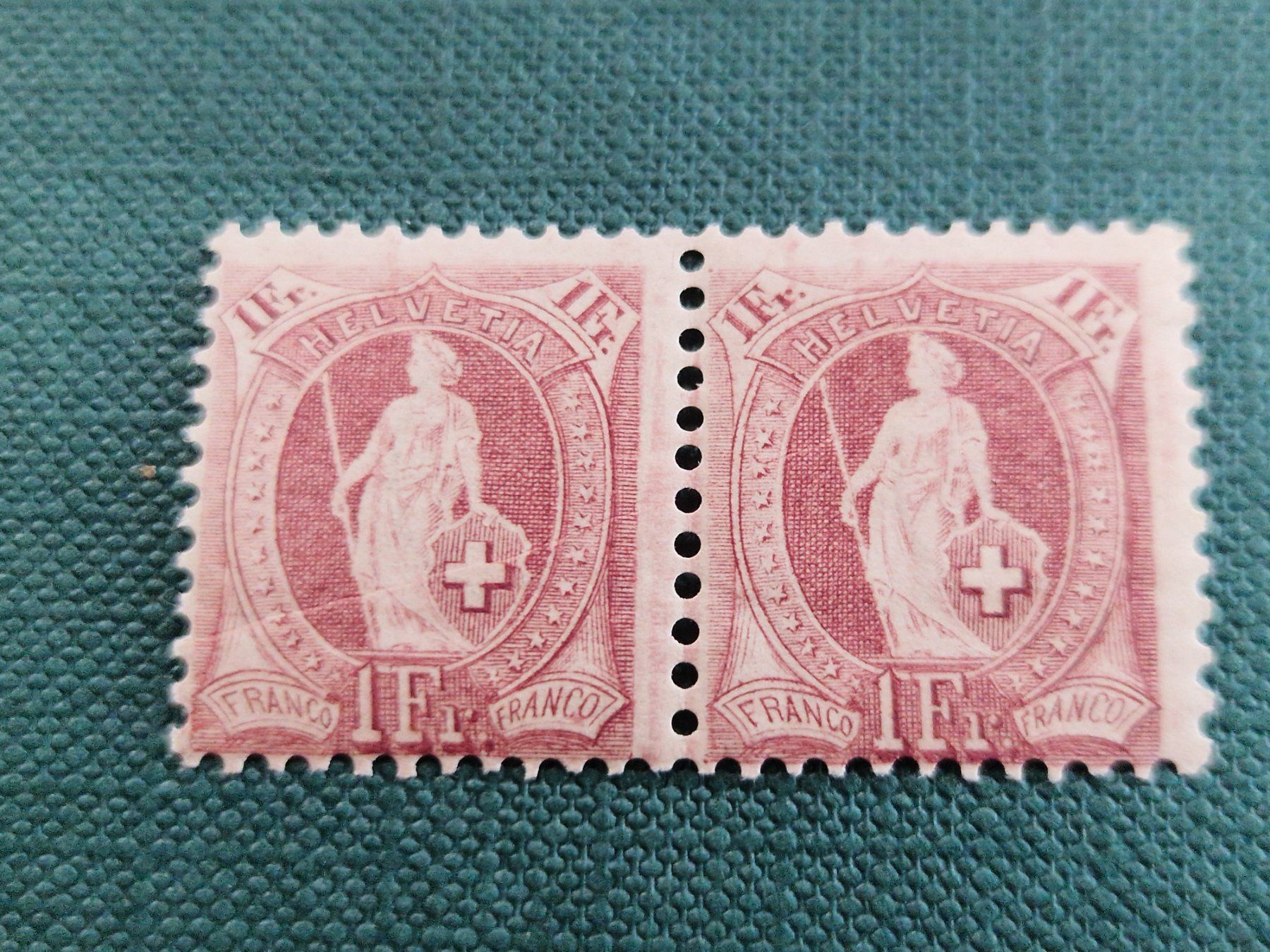 Tutti i francobolli: Stehende 71D im Paar, postfrisch**, ab 1.- – Usato da Burgdorf venduto da Glossy01