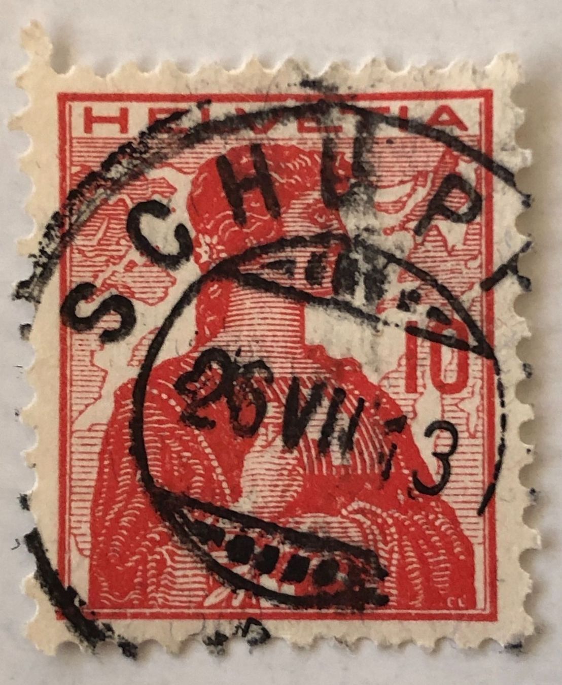 Alle Briefmarken: Nr. 120 mit Vollstempel – Gebraucht aus Aarau von Billa007