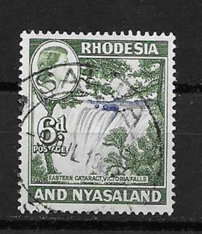 Prophila Collection 25 Francobolli Diversi Rhodesia E Nyasaland - Originali E Non Gommellati Per Collezionisti