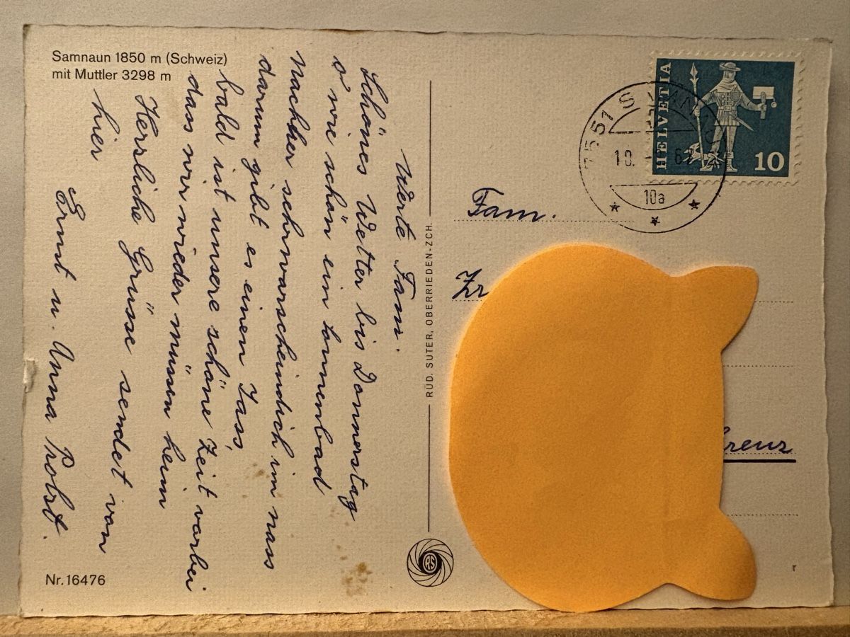 Cartes postales: AK von Samnaun – D'occasion à Rümlang par Kartenpost1 1