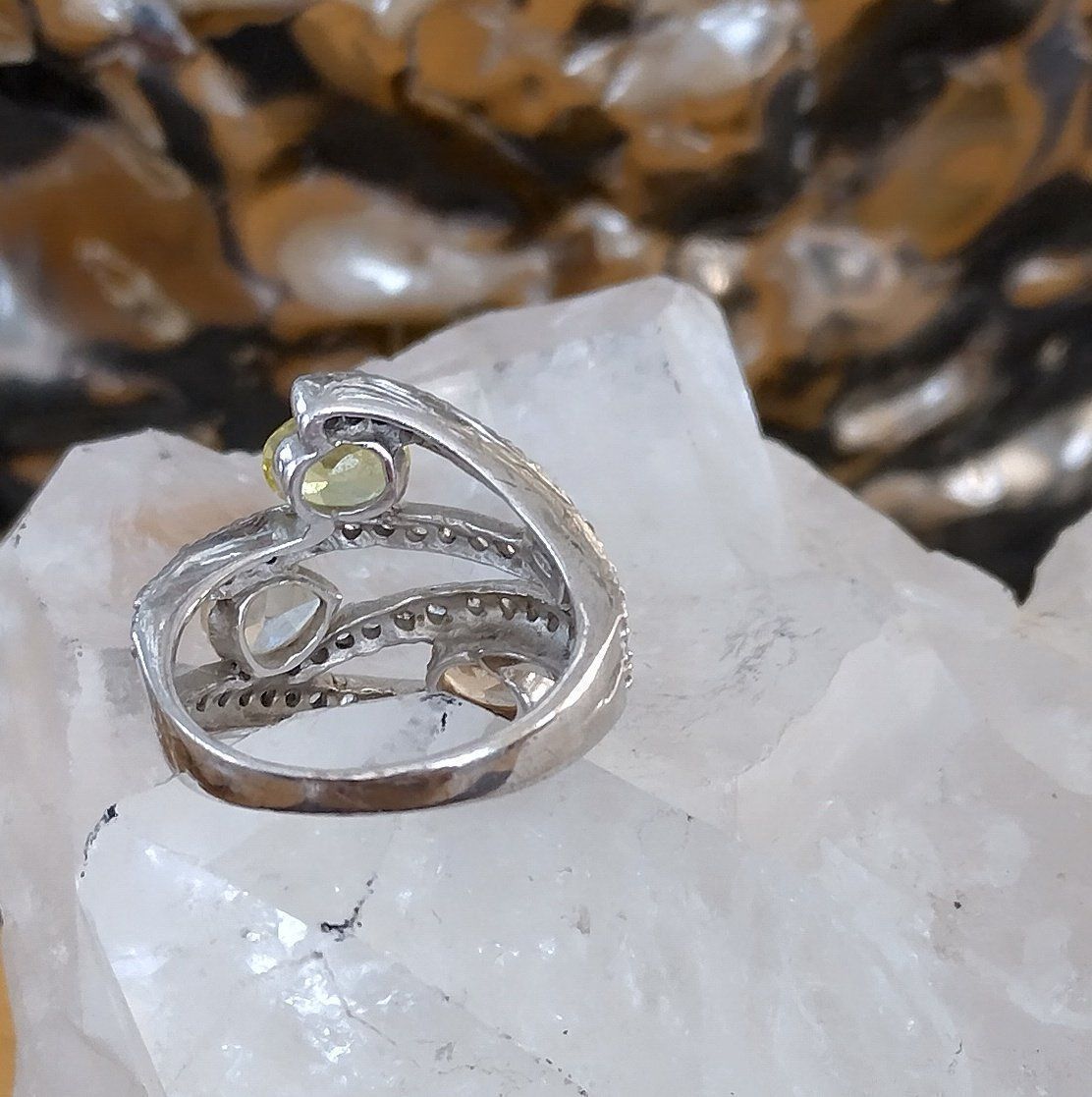 Anelli: COCKTAIL RING IN 925 SILBER – Usato da Romanshorn venduto da Glitzer-Paradies 7