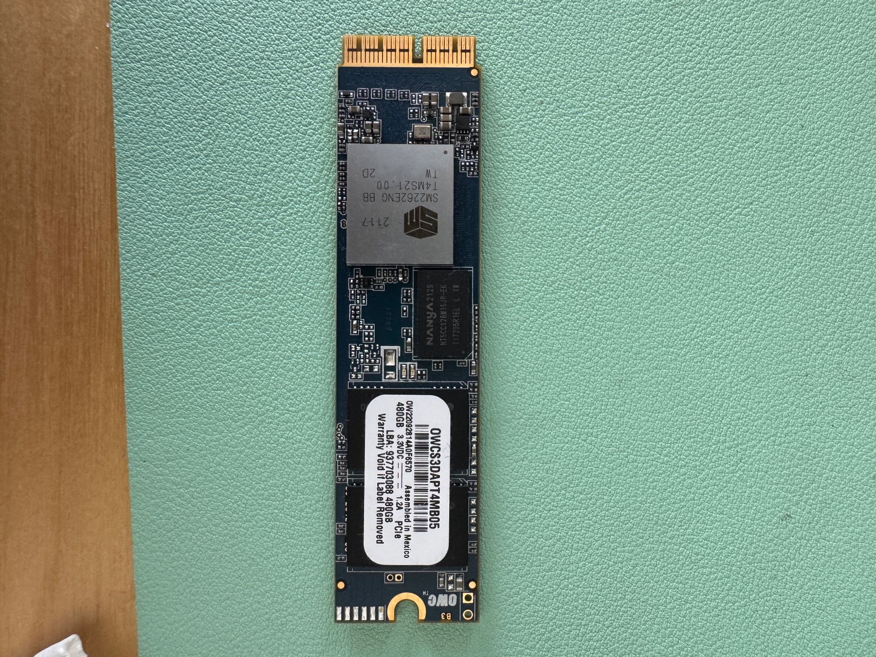 OWC Dischi rigidi: SSD OWC 480GB Aura Pro / MacBook Mid 2013-2017 – Usato da Neuchatel venduto da Mr-Nobody