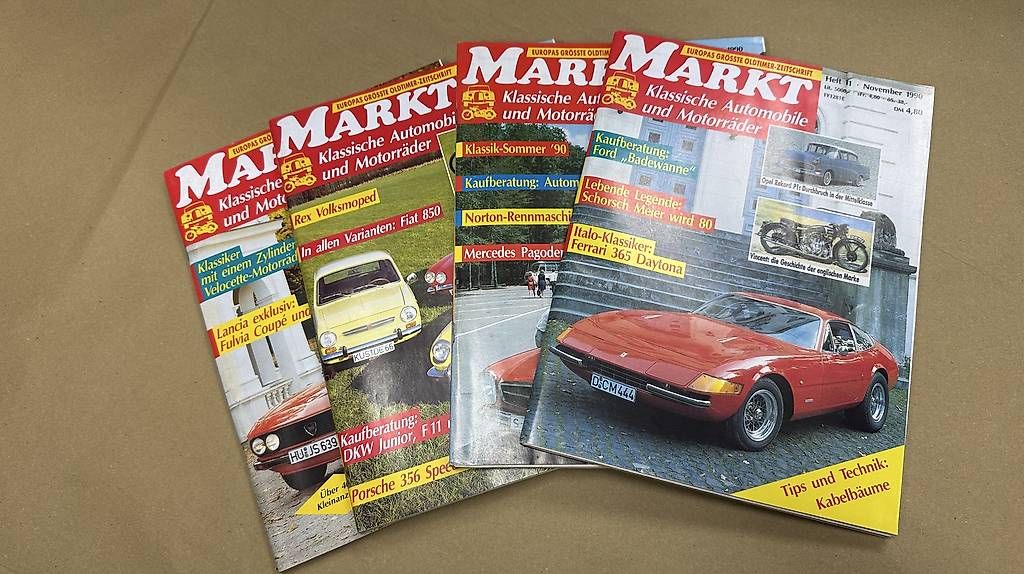 Riviste & Magazine: Sammlung Oldtimer Markt Hefte 1990 – Usato da Burgdorf venduto da NoQuestions
