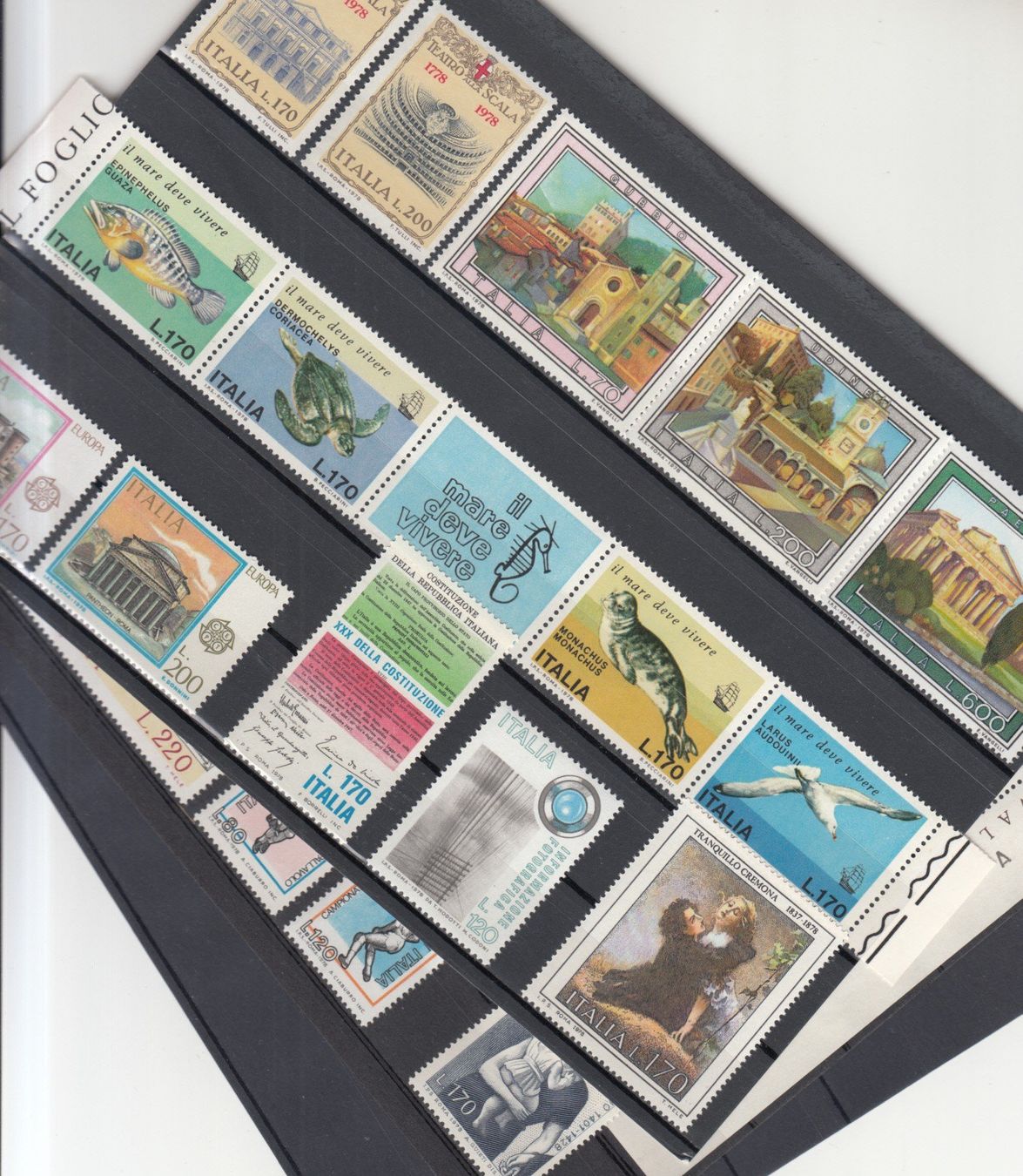 Tous les timbres: Italien 1978 postfrisch – D'occasion à Bürglen TG par StampGraf
