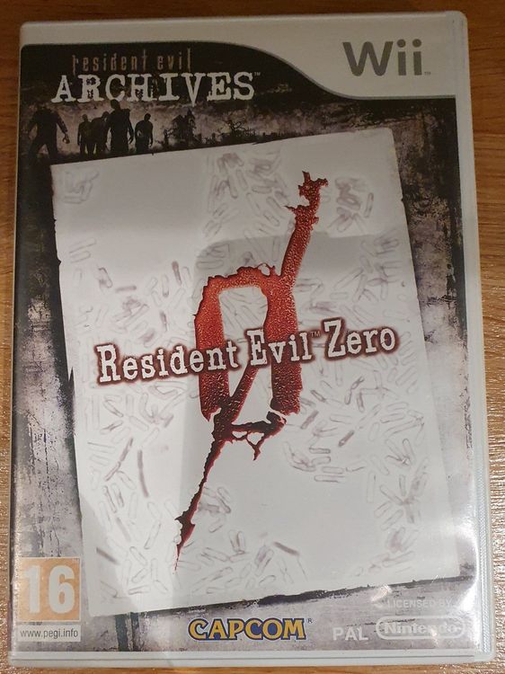 Jeu Resident Evil Zero - Version Française Nintendo Wii - Neuf Sous Blister - PEGI 16