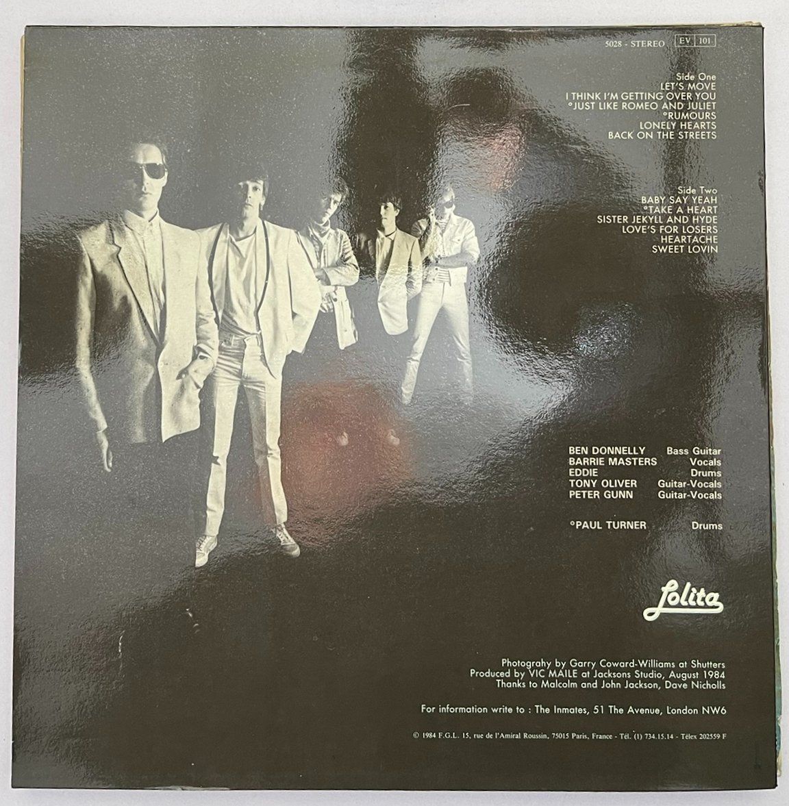 Dischi in vinile: LP: THE INMATES - Five – Nuovo (secondo la descrizione) da Frenkendorf venduto da Yard-Sale-2000 1