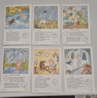 6x Vintage Fleißbildchen / Sammlerkarten von Ida Bohatta – A