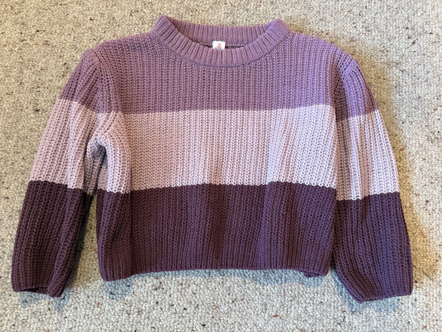 Maglioni & Felpe: Topolino Mädchen Strickpullover, Gr. 128, Lila-Töne – Usato da Hundwil venduto da Sandysan1702