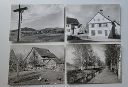 4 Basadingen Dorfansichten Postkarten 1961 1200-Jahrfeier