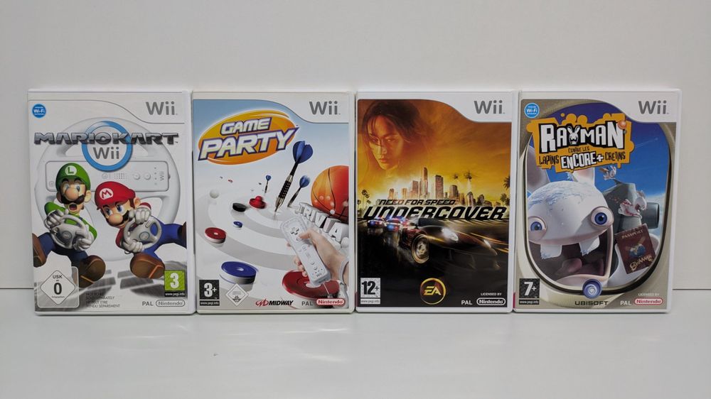 Nintendo Wii mit diversem Zubehör und 4 Spielen (HDMI) 2