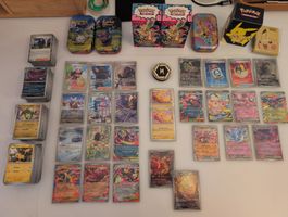 Pokemon TCG bulk 533 Cards - Steelix, AR Full Art, EN/FR/JP