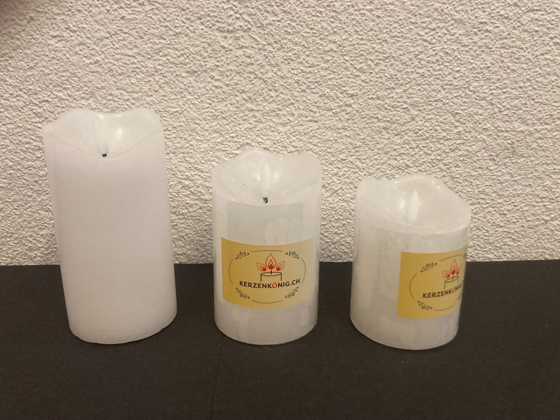 Candele: LED Echtwachs-Kerzen-Set, 3 Stück, mit  Timerfunktion, weiss – Nuovo e nell'imballaggio originale da Neuenhof venduto da jorogo 2