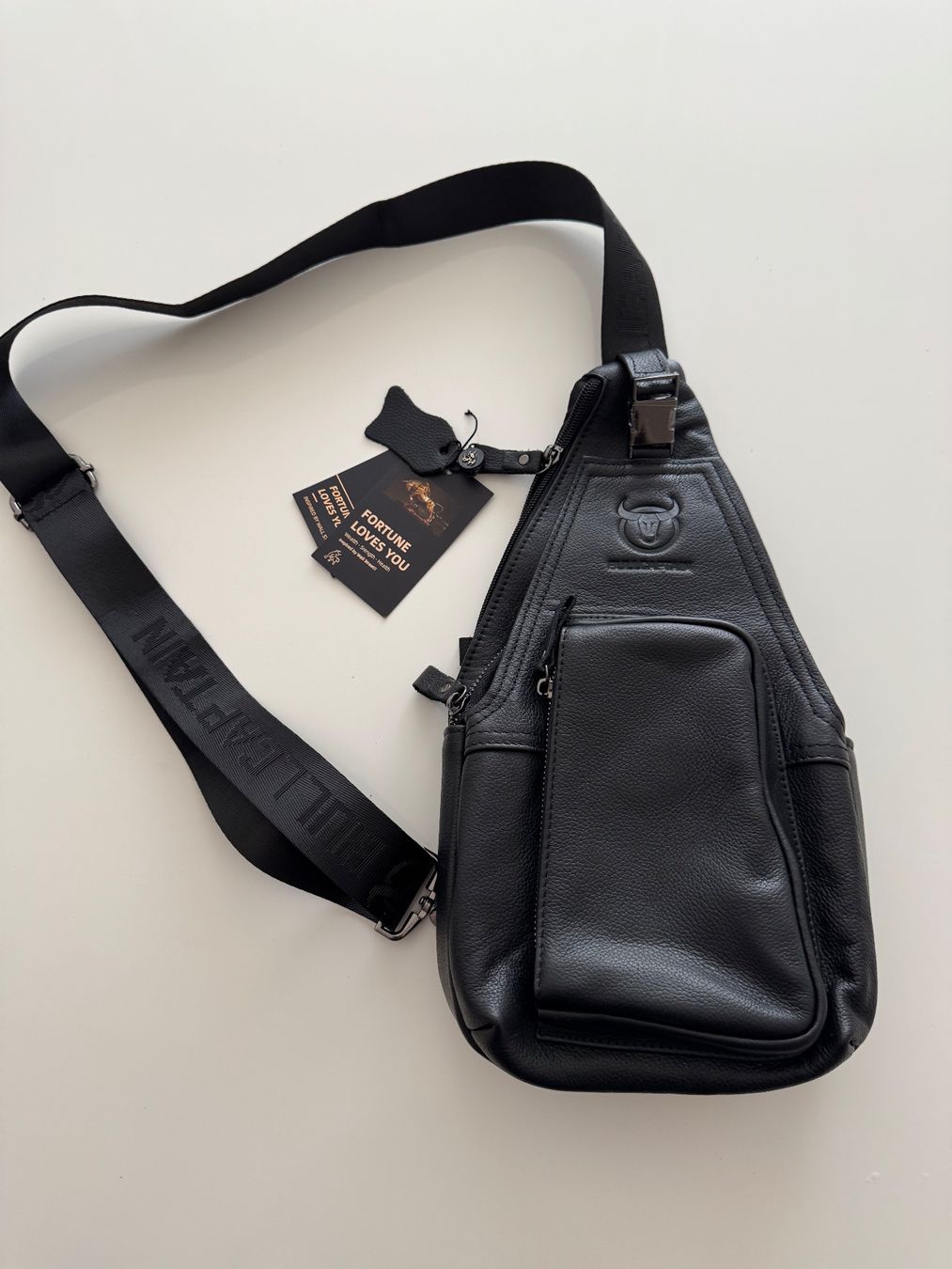 Taschen: BULLCAPTAIN Mode Herren Leder Brusttaschen – Neu und originalverpackt aus Frauenfeld von iphone6 1