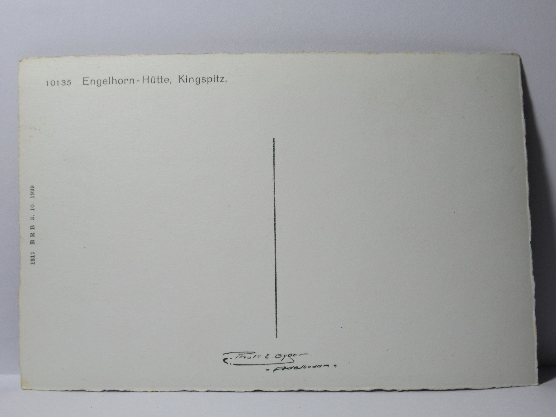 Cartoline postali: Engelhorn , Hütte, Kingspitz – Nuovo (secondo la descrizione) da Grenchen venduto da Bluemchen1900 2