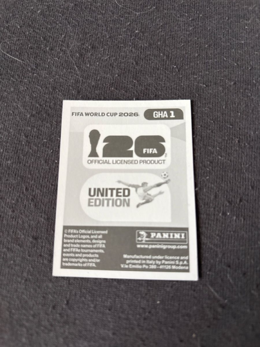 Panini Carte collezionabili: Panini Bild GHA1 – Nuovo e nell'imballaggio originale da Rechthalten venduto da Thierry_89 1