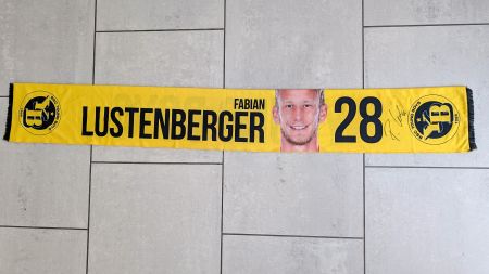 BSC Young Boys Fan-Schal Lustenberger mit Unterschrift