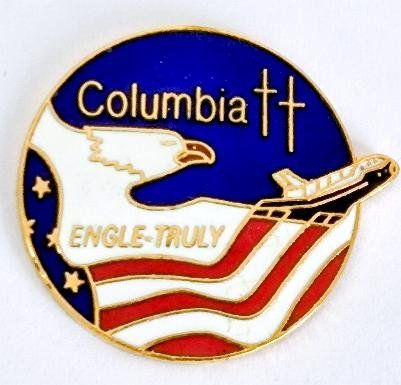 Plaketten & Abzeichen: Columbia Raumfahrt Pin – Gebraucht aus Pfäffikon ZH von Colacity