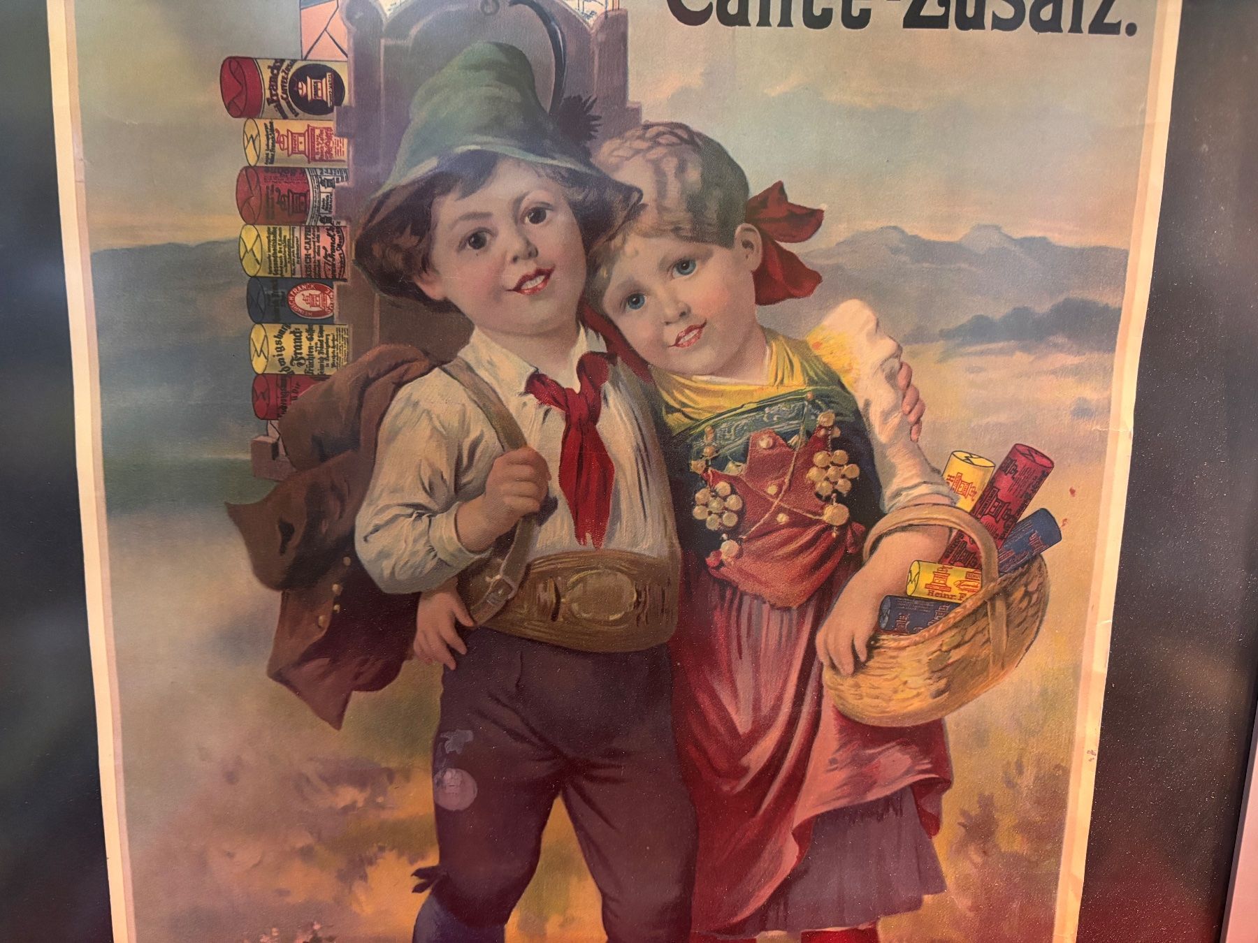 Foto & Immagini: Aechter Frank allerbester Caffee-Zusatz Plakat gerahmt – Usato da Hindelbank venduto da brm_72zv 4