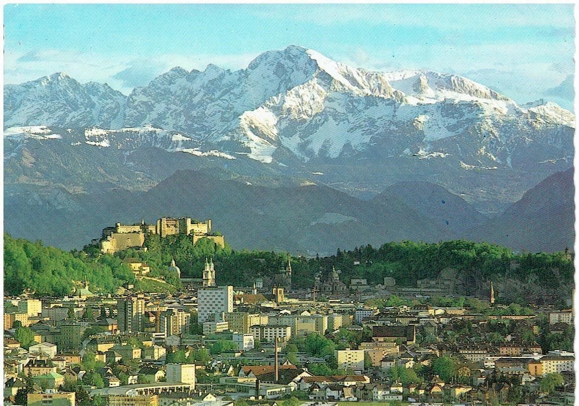 Ansichtskarten: Salzburg – Gebraucht aus Flims - Dorf von Stagediver