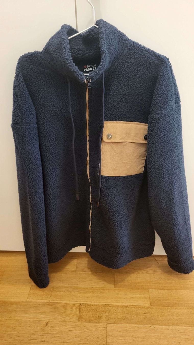 Jacken: Winterjacke Teddyfleece von Denim Project, Grösse L – Gebraucht aus Uster von mivoe90