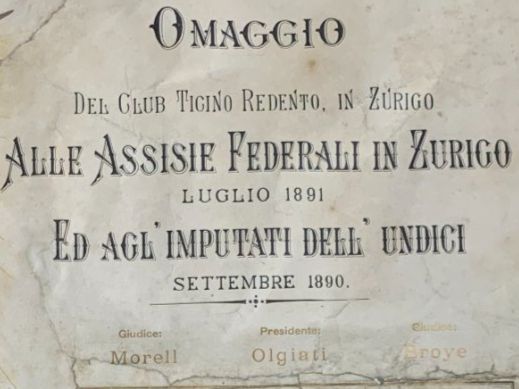 Foto & Immagini: Ticino - (Zurigo) - 1890 – Usato da Sorengo venduto da 74in 3