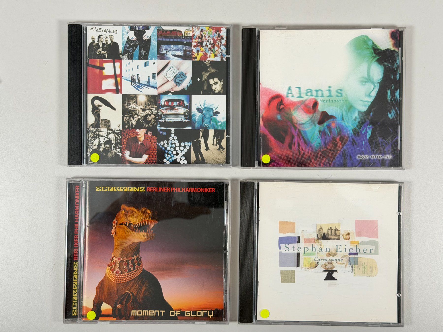 CDs: 4 CDs: U2, Alanis Morissette, Scorpions & Stephan Eicher – D'occasion à Winterthur par whg_y7rz