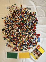 Lot Legosteine 4,2 kg. mit Anleitung aus den 80iger Jahren