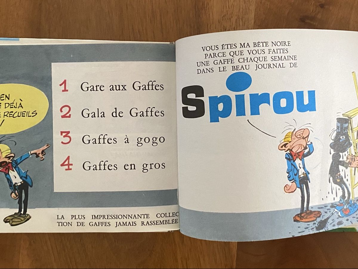 Fumetti: Gare aux gaffes . BD – Usato da Biel/Bienne venduto da sol_7wtq 4