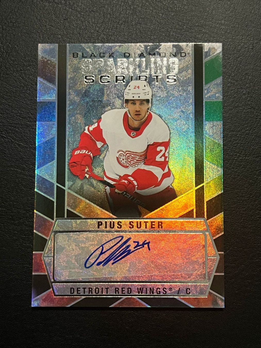 NHL Carte collezionabili: Pius Suter 2022 Sparkling Scripts Detroit Red Wings – Nuovo (secondo la descrizione) da Möhlin venduto da SwissHockeyCards