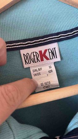 Roger Kent Pullover hellblau Grösse 52 gebraucht