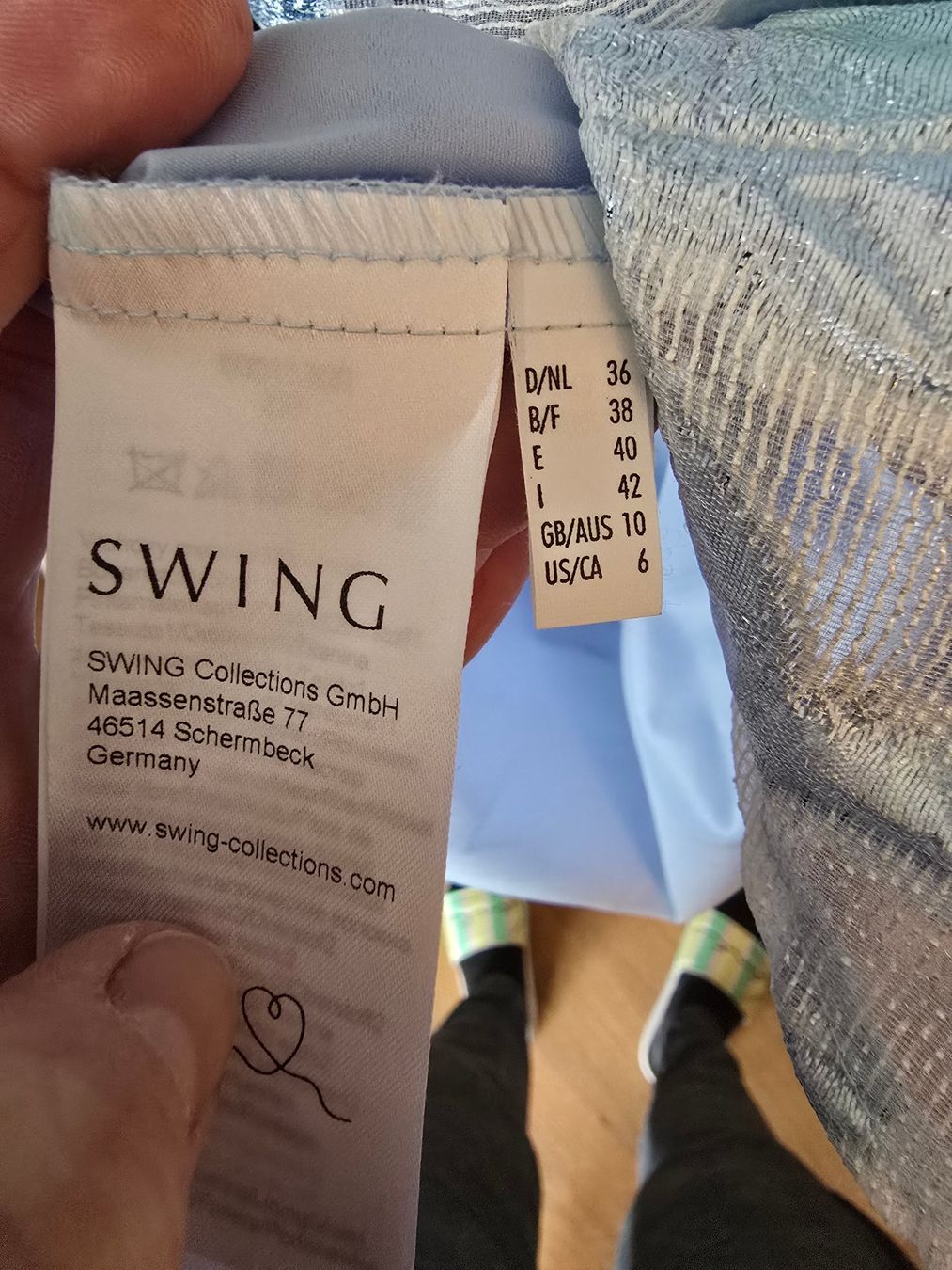 Vestiti: Festliches Kleid von "Swing" grösse 36 – Usato da Müllheim-Dorf venduto da 207mo 6