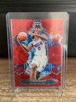 Tyrese Maxey Red Mosaic 28/75 Panini Mosaic Basket. 23/24