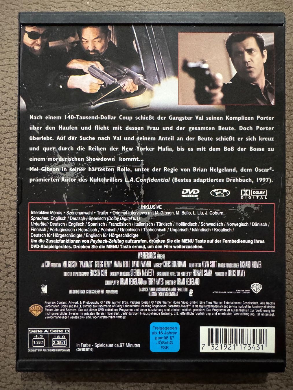 Alle DVDs: Payback - Zahltag – Gebraucht aus Dietikon von MuNathy 1