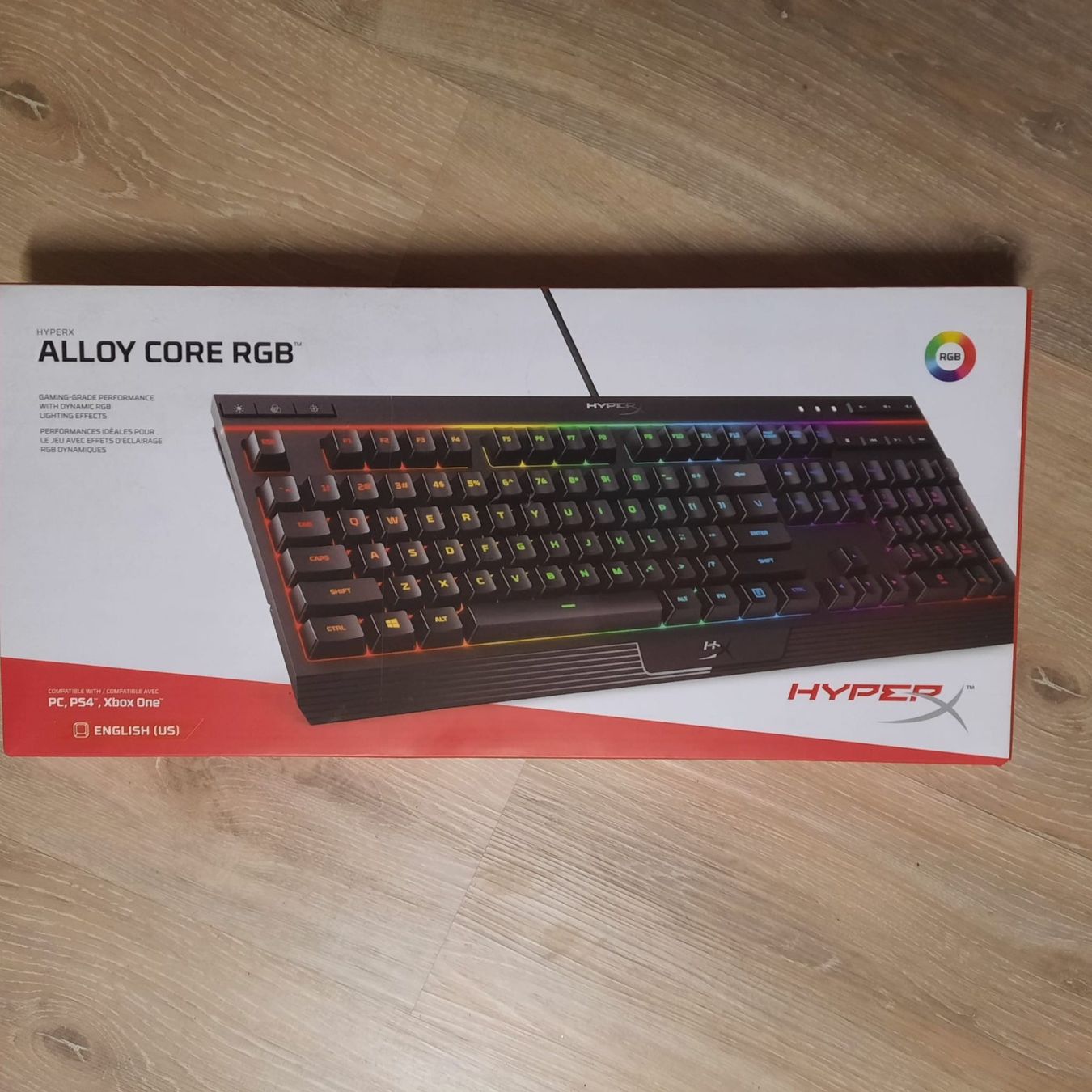 Hyperx Tastiere: HyperX ALLOY CORE RGB – Nuovo e nell'imballaggio originale da Bronschhofen venduto da son_j5dk