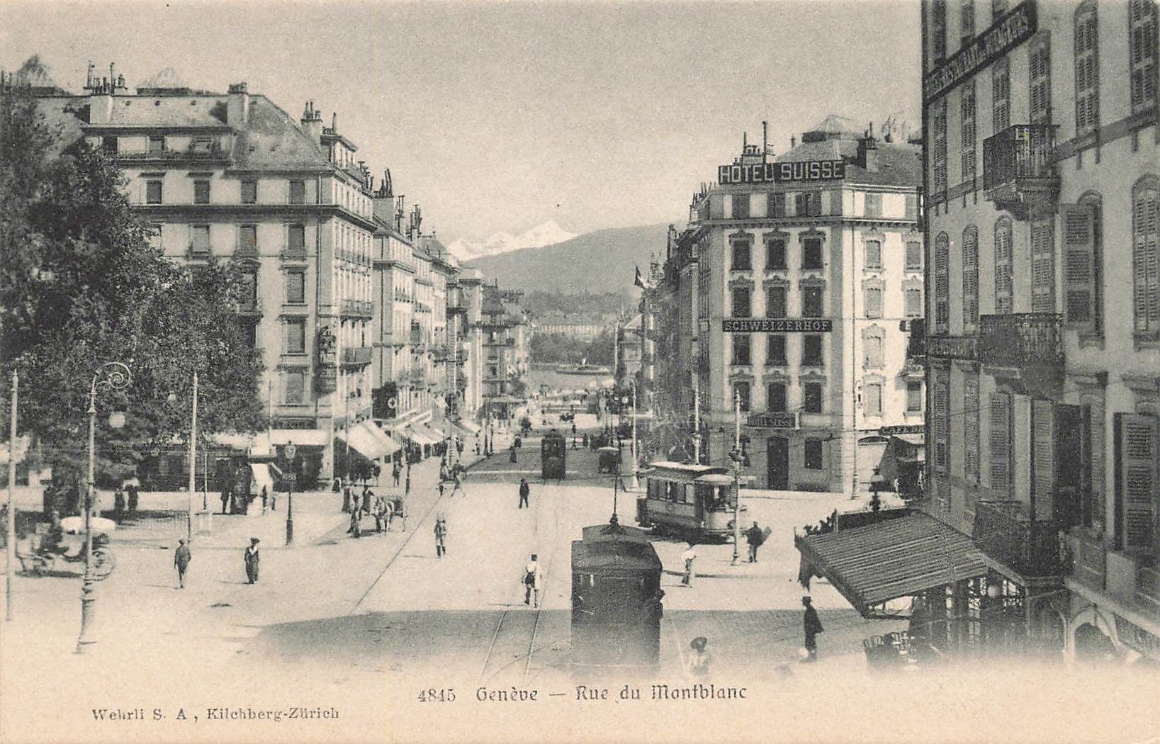 Cartoline postali: Geneve Straßenbahnen Tram animierte – Usato da Biasca venduto da Blenio71