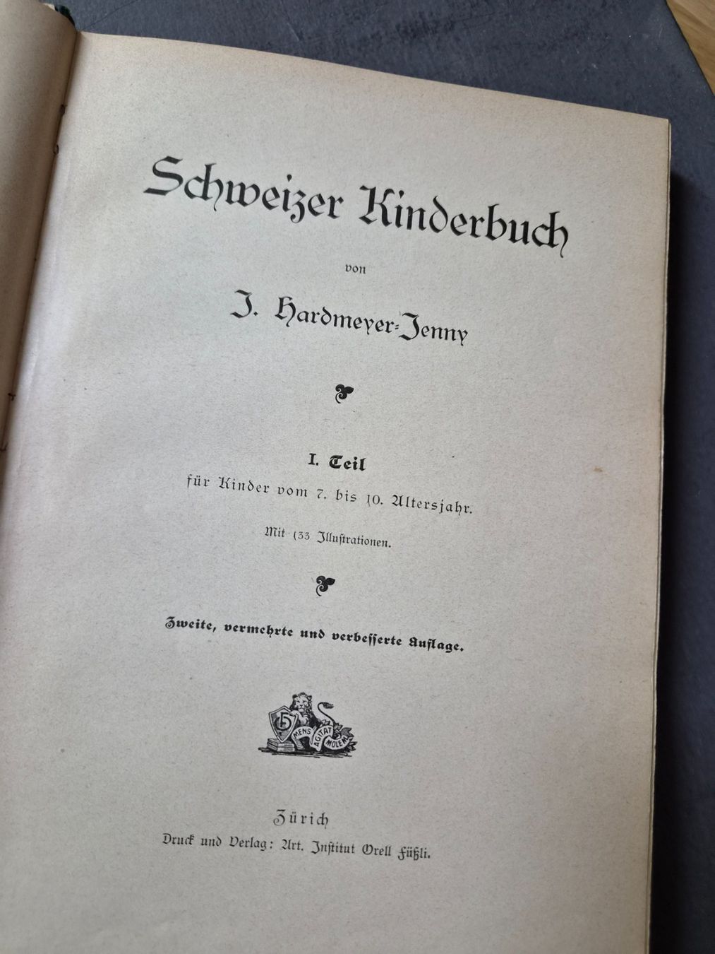 Libri: Schweizer Kinderbuch -Antik 1934 – Usato da Wetzikon ZH venduto da Tothart 1