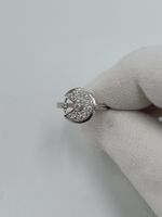CARTIER RING MIT DIAMANTEN IN 750 WEISSGOLD