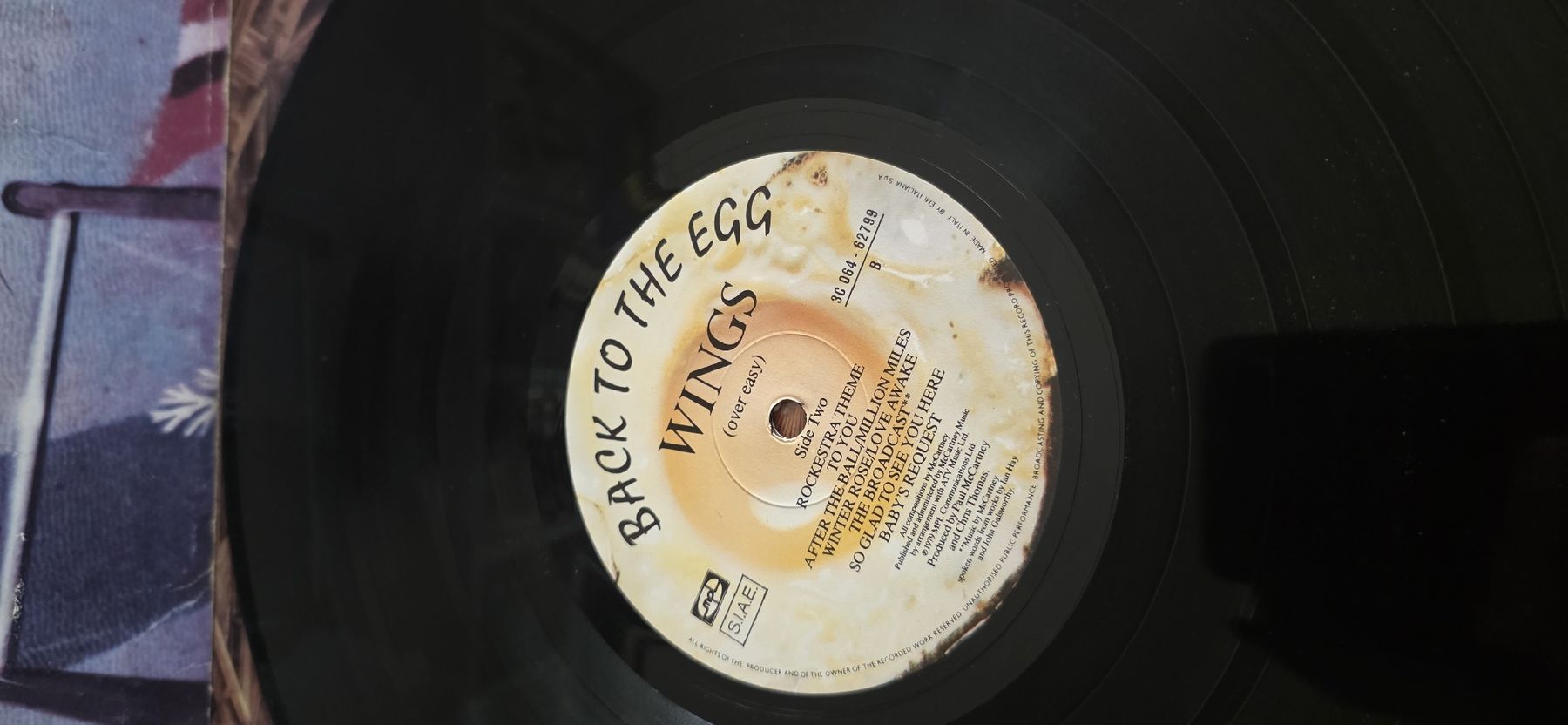 Schallplatten: WINGS "Back to the Egg" 1979 F,Vg – Gebraucht aus Yvonand von RF-VINYL 4