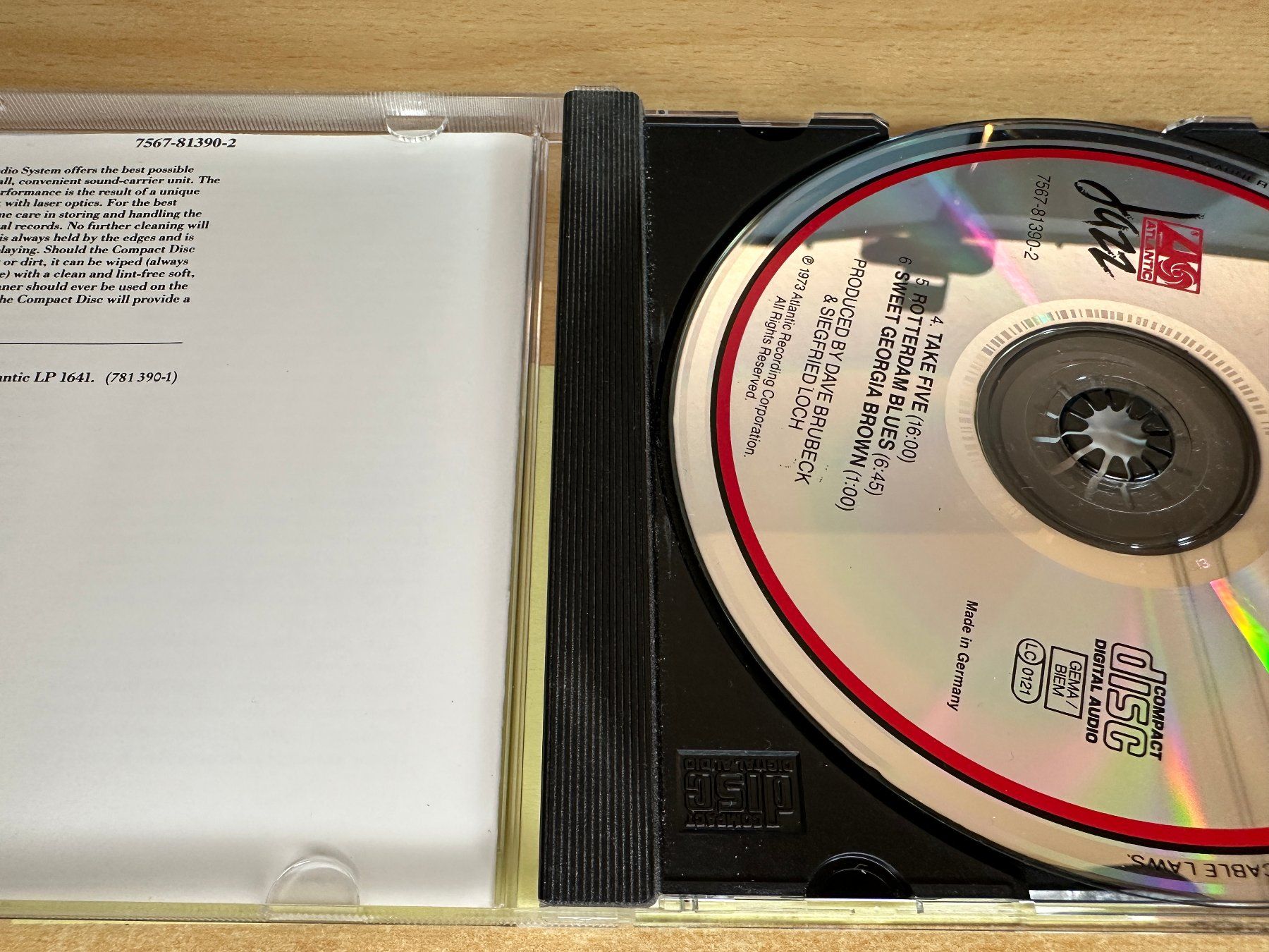 CDs: I9 Dave Brubeck We're All Together Again For The First Time – Gebraucht aus Rikon im Tösstal von Alpenmutz 2