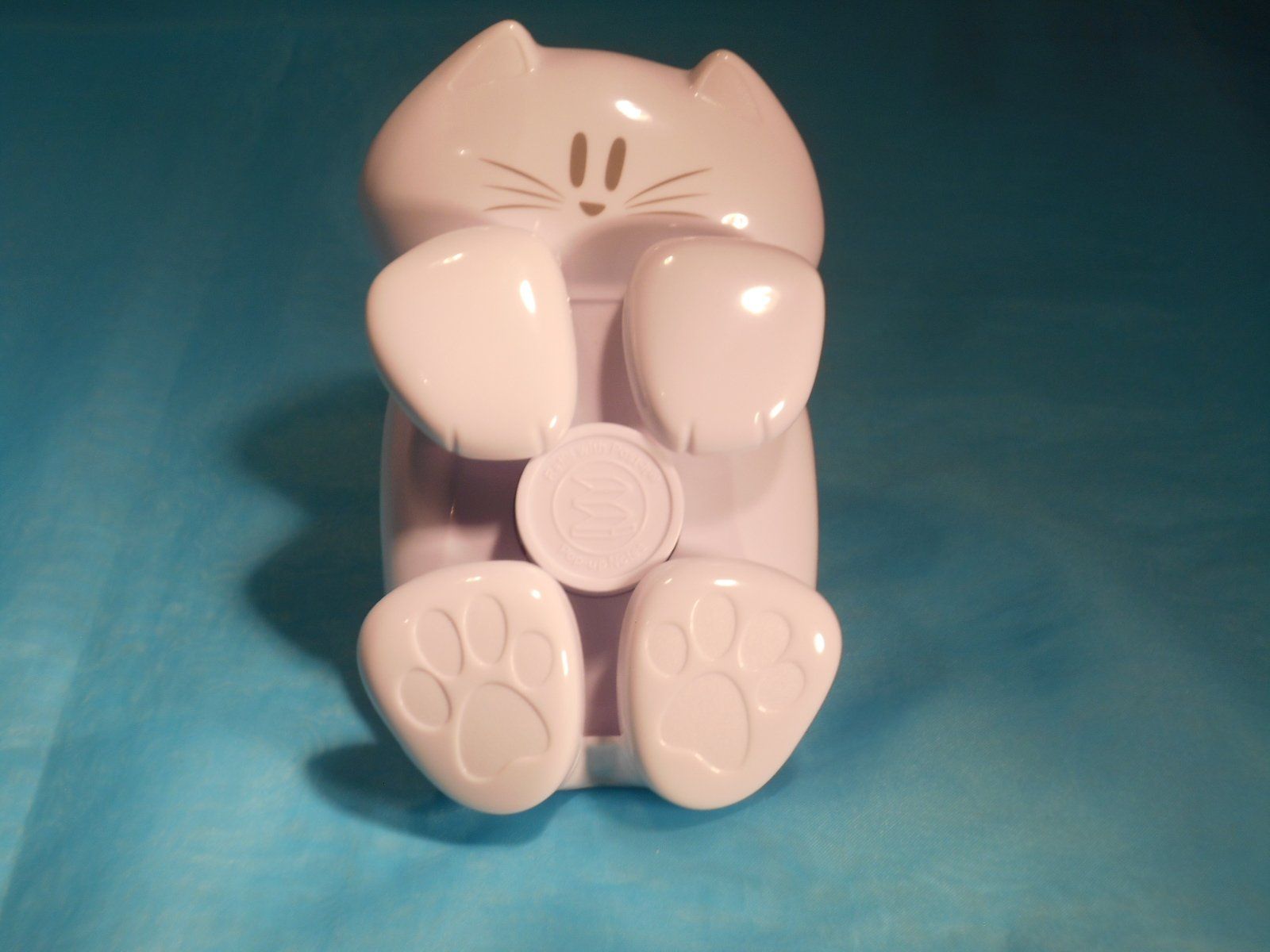 Figuren: Zettelhalter Katze von Post-it, L: 13cm, weiss – Neu (gemäss Beschreibung) aus Bellach von JingleCherry 2